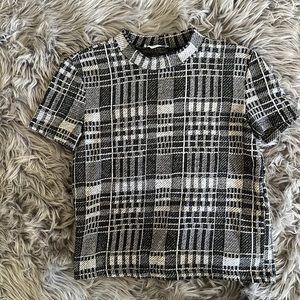 Plaid t shirt